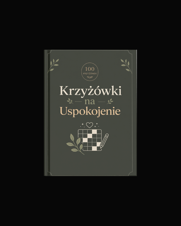 Krzyżówki na Uspokojenie - 100 Krzyżówek Panoramicznych (wersja fizyczna)