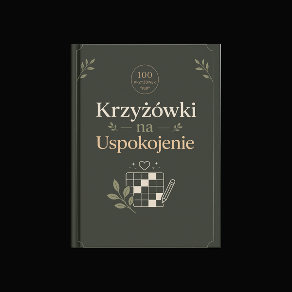 Krzyżówki na Uspokojenie - 100 Krzyżówek Panoramicznych (wersja fizyczna)