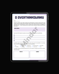 Przestań Overthinkować – Ćwiczenia do pracy z natłokiem myśli